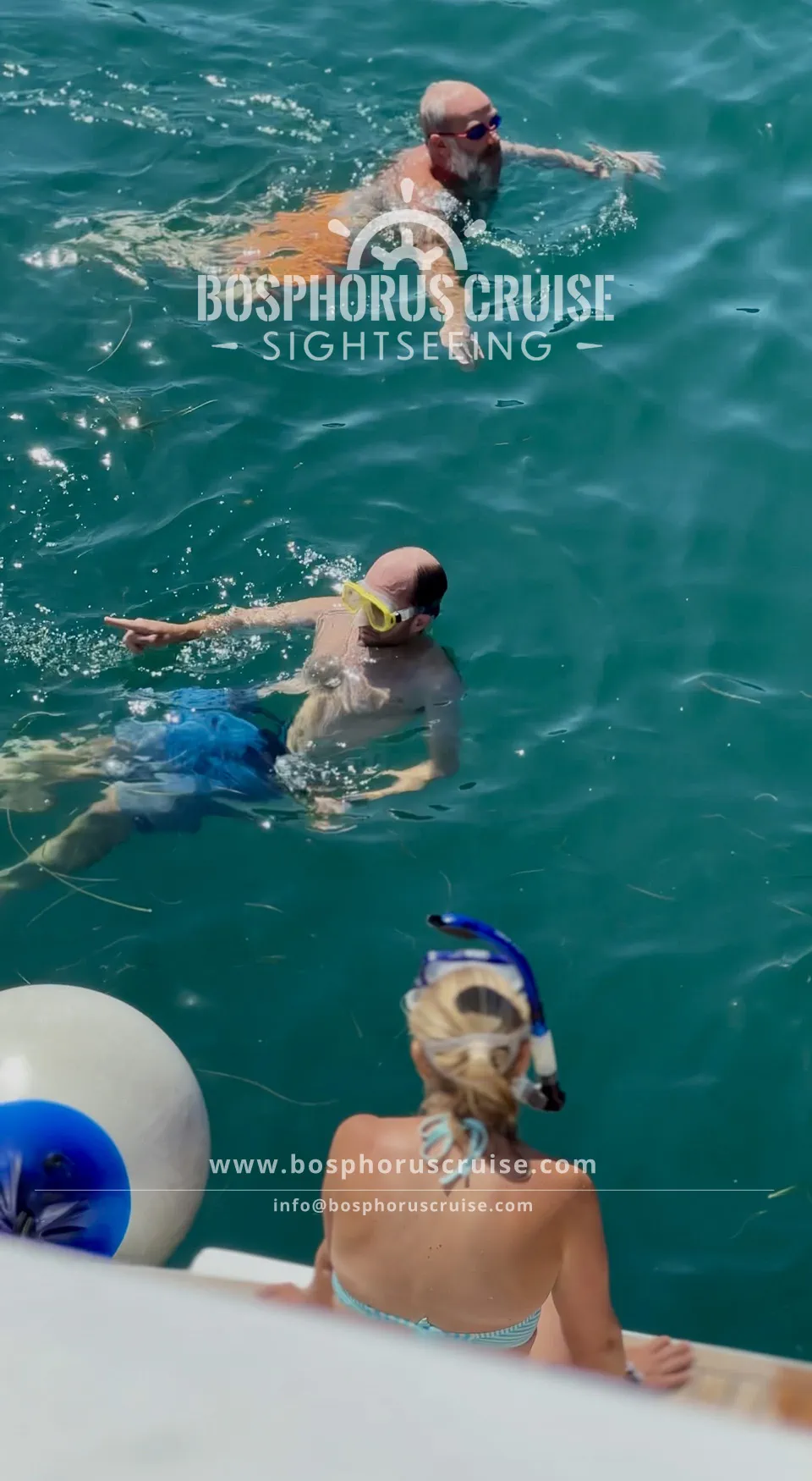 Istanbul Lunch Cruise Black sea swimming