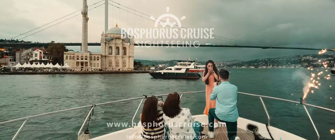 Marriage Proposal Cruise on the Bosphorus - Private Luxury Yacht in Istanbul Photo