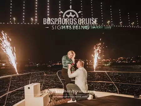 Marriage Proposal Cruise on the Bosphorus - Private Luxury Yacht in Istanbul Photo