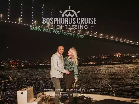 Marriage Proposal Cruise on the Bosphorus - Private Luxury Yacht in Istanbul Photo