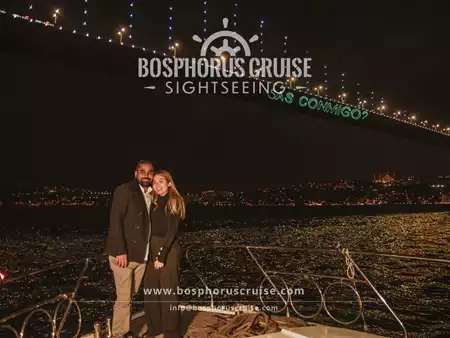 Marriage Proposal Cruise on the Bosphorus - Private Luxury Yacht in Istanbul Photo