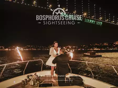 Marriage Proposal Cruise on the Bosphorus - Private Luxury Yacht in Istanbul Photo