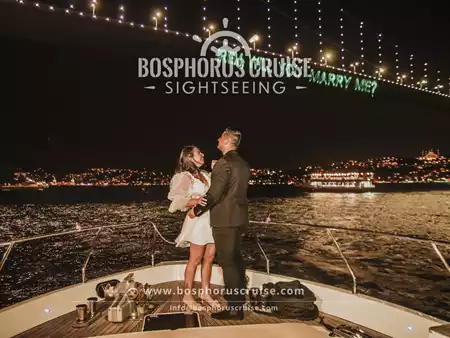 Marriage Proposal Cruise on the Bosphorus - Private Luxury Yacht in Istanbul Photo