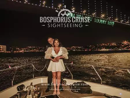 Marriage Proposal Cruise on the Bosphorus - Private Luxury Yacht in Istanbul Photo