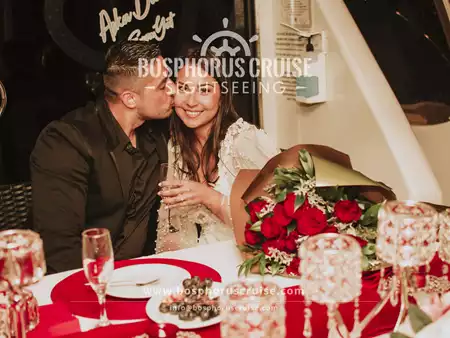 Marriage Proposal Cruise on the Bosphorus - Private Luxury Yacht in Istanbul Photo