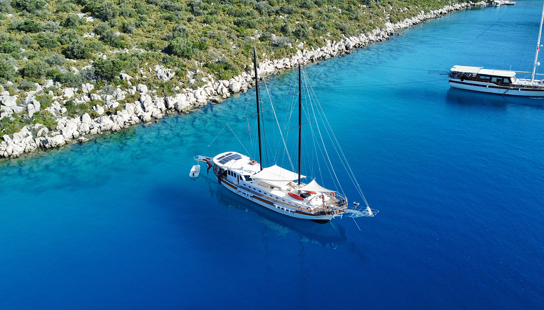 Fethiye to Olympos: 4 Days 3 Nights Blue Cruise